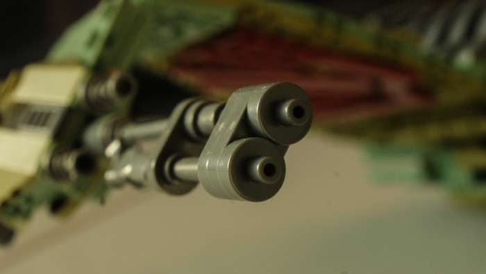 Bluebrixx Klingon Bird-of-Prey 104584 (Bild: Oliver Nickel/Golem.de)