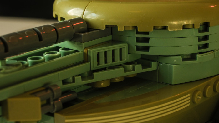 Bluebrixx Klingon Bird-of-Prey 104584 (Bild: Oliver Nickel/Golem.de)