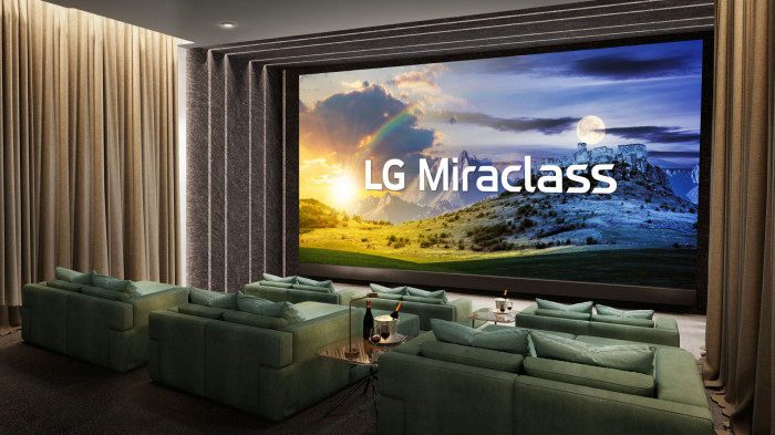 LG sieht die Verwendung der Miraclass-Bildschirme eher in kleinen Kinos. (Bild: LG)