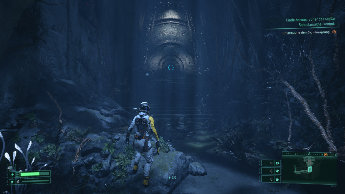 PC-Version mit Grafik auf &quot;Niedrig&quot;. (Bild: Sony / Screenshot: Golem.de)