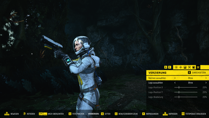 Im Fotomodus können wir schicke Screenshots erstellen. (Bild: Sony / Screenshot: Golem.de)