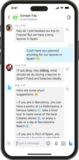 Das neue Bing auf Android (Bild: Microsoft)