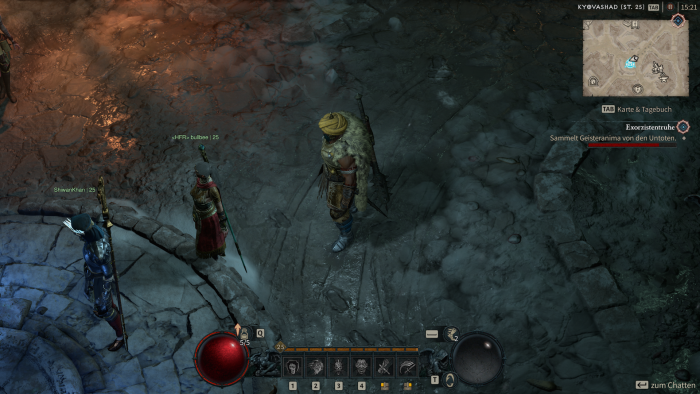 Outfits sind in Diablo 4 ein wichtiger Bestandteil. (Screenshot: Oliver Nickel/Golem.de)