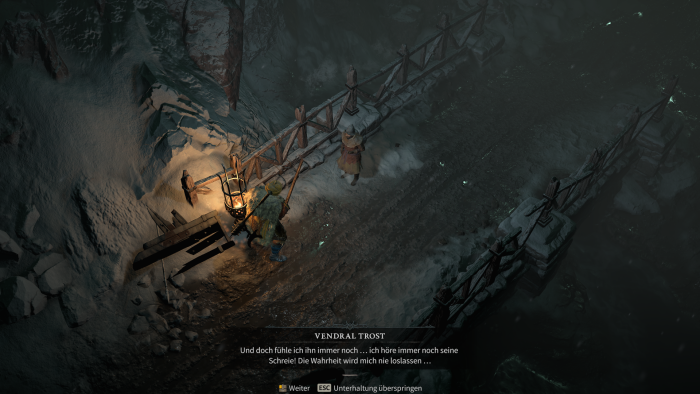 Die Welt ist wieder stimmig und düster. (Screenshot: Oliver Nickel/Golem.de)