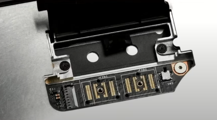 Das geschieht über Steckschnittstellen. (Bild: Framework)