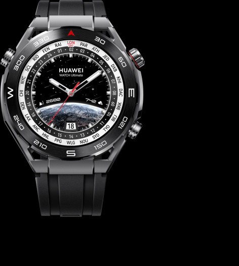 Die Huawei Watch Ultimate in Schwarz (Bild: Huawei)