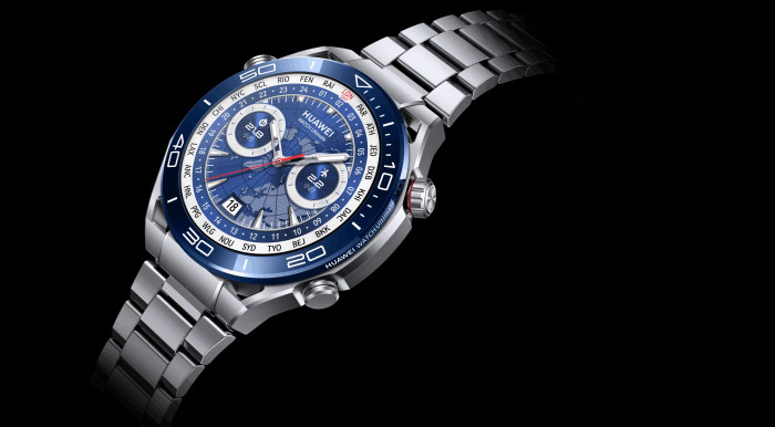 Die Huawei Watch Ultimate in Silber (Bild: Huawei)