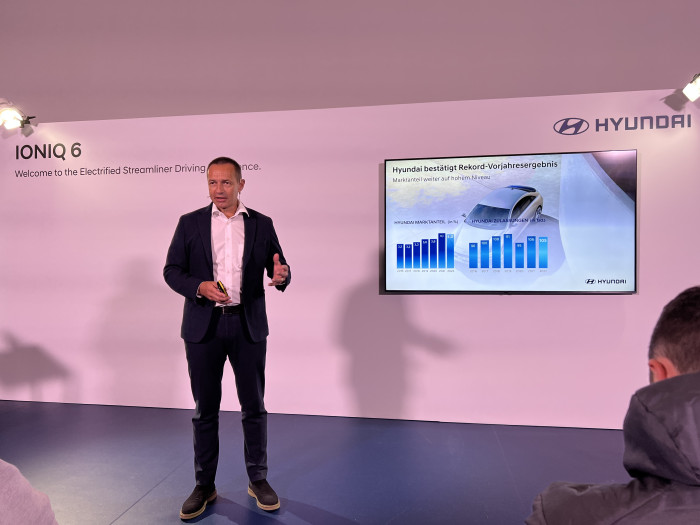 Der Deutschland-Geschäftsführer von Hyundai, Jürgen Keller. (Bild: Dirk Kunde)