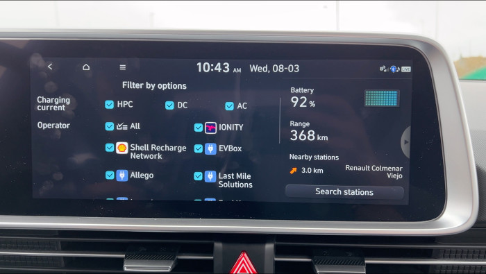 Die Ladeplanung mit dem Anbieter-Filter. (Bild: Dirk Kunde)