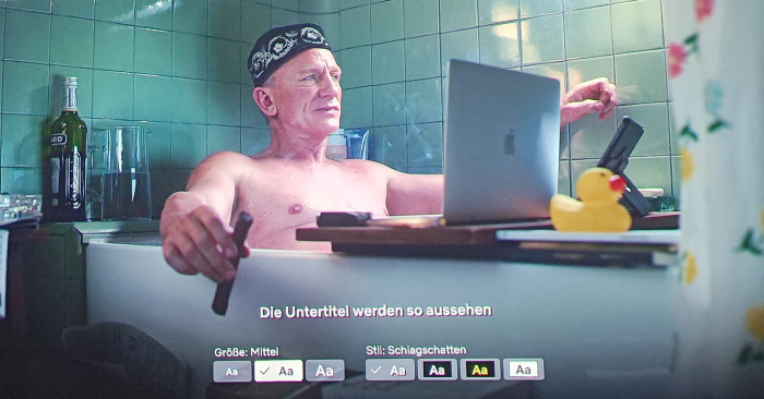 Das ist die bisherige Standardgröße für Untertitel bei Netflix. (Bild: Ingo Pakalski/Golem.de)