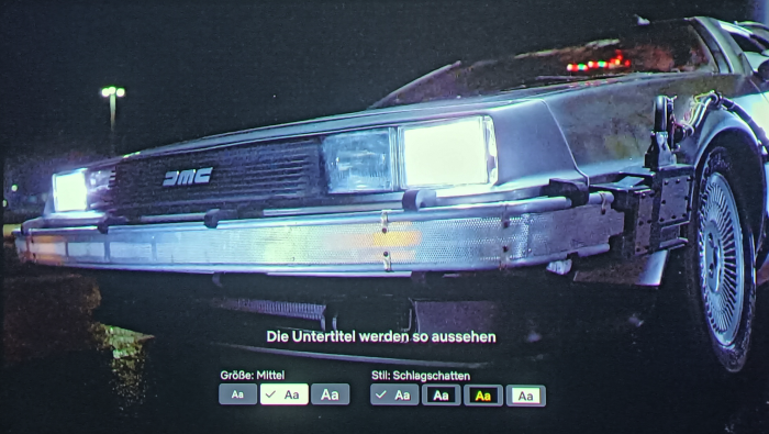 Das ist die bisherige Standardgröße für Untertitel bei Netflix. (Bild: Ingo Pakalski/Golem.de)