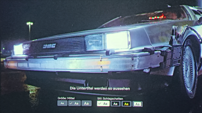 Das ist der bisherige Standard-Stil für Netflix-Untertitel. (Bild: Ingo Pakalski/Golem.de)