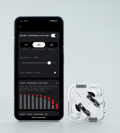 Bluetooth-H&ouml;rst&ouml;psel Ear (2) (Bild: Nothing)