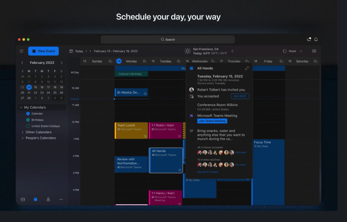 Outlook f&uuml;r Mac (Bild: Microsoft)