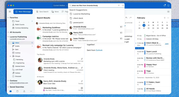 Outlook f&uuml;r Mac (Bild: Microsoft)
