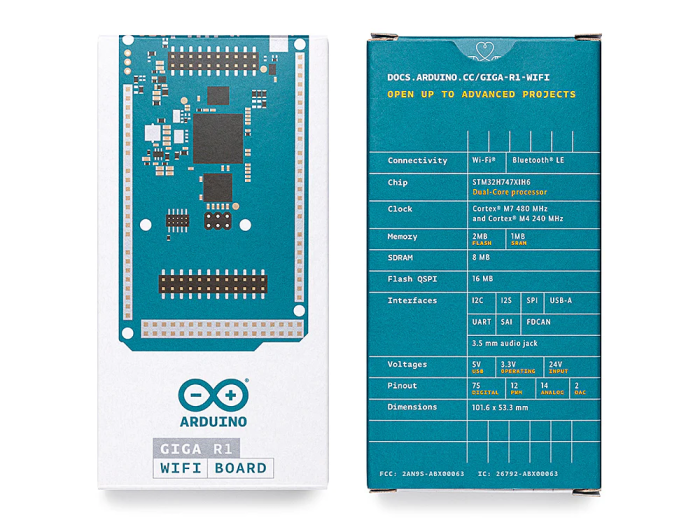 Arduino Giga R1 Wi-Fi (Bild: Arduino)
