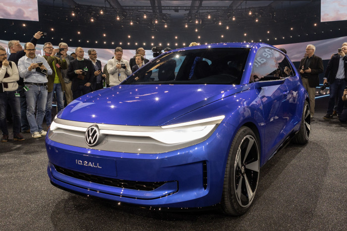 Das Auto ist das erste auf MEB-Basis mit Vorderradantrieb. (Bild: Werner Pluta/Golem.de)