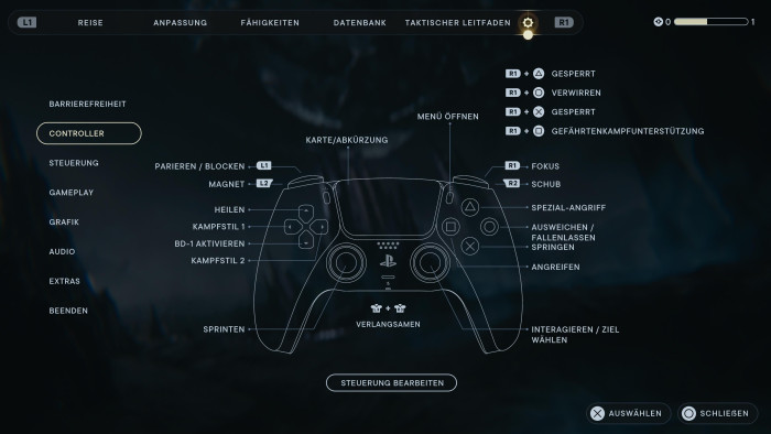 Die Steuerung per Gamepad klappt sehr gut. (Bild: EA/Screenshot: Golem.de)