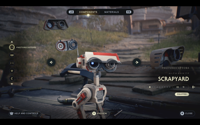 Auch für BD-1 gibt es kosmetische Extras. (Bild: EA)