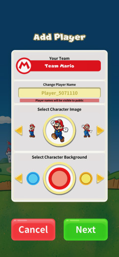 In der App erstelle ich mein Profil. (Bild: Universal Studios / Screenshot: Golem.de)