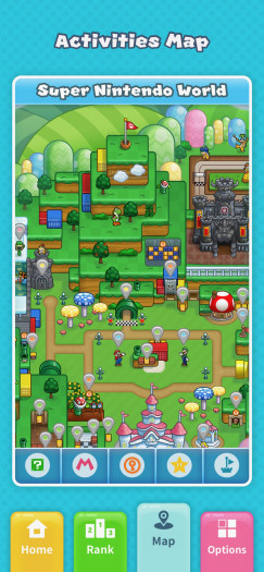 Auf der Karte sehe ich, wo Punkte zu finden sein müssten. (Bild: Universal Studios / Screenshot: Golem.de)