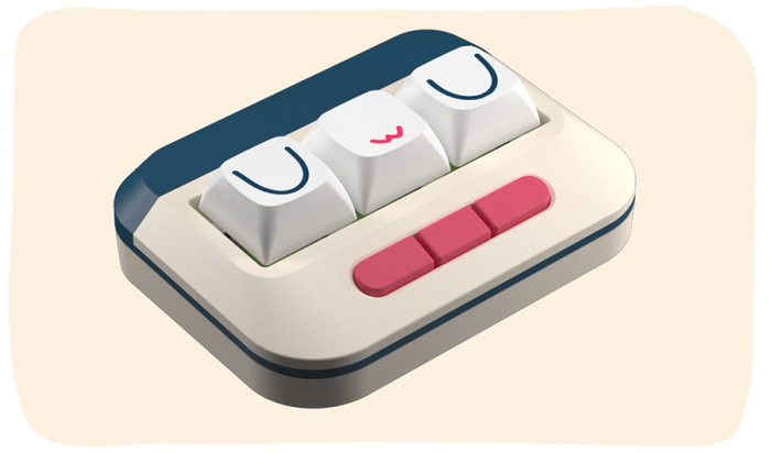 Die Basisversion der Uwu (Bild: Wooting)