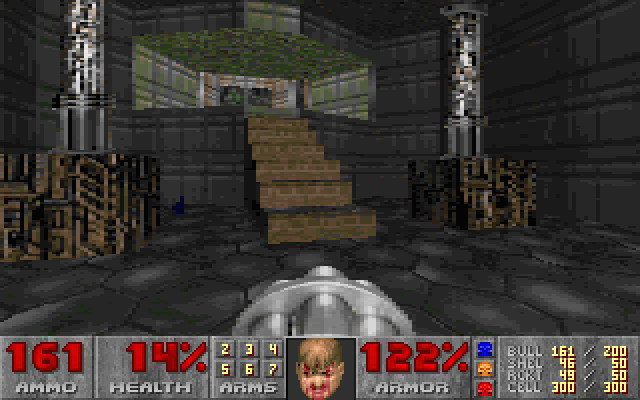 So sieht die Originalszene in Doom aus, ...
