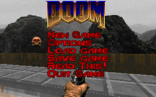So sieht die Originalszene in Doom aus, ...