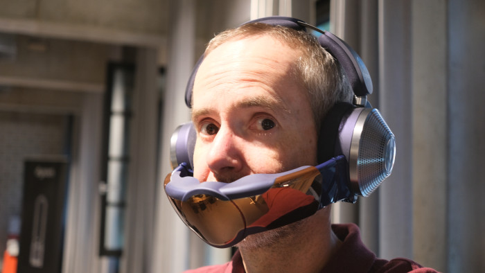 Dyson Zone im Hands-on (Bild: Peter Steinlechner/Golem.de)