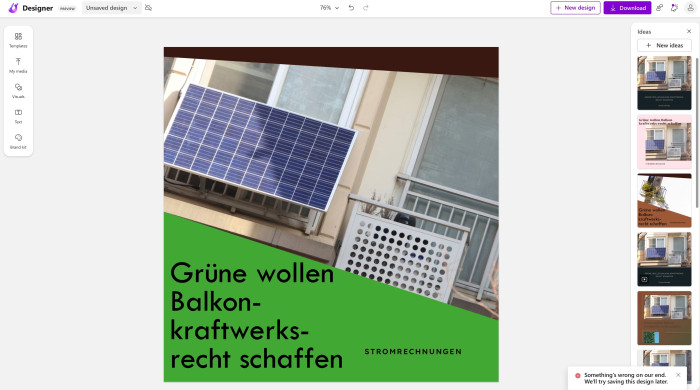 Microsoft Designer (Bild: Golem.de)