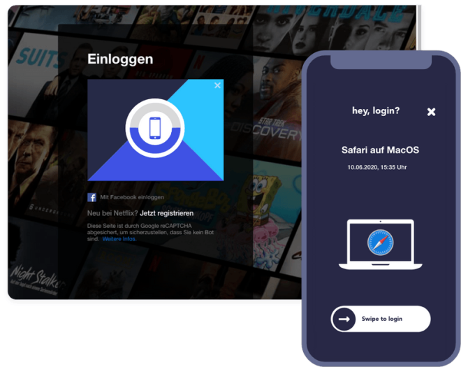 Ein Overlay von Heylogin (Quelle: heylogin)
