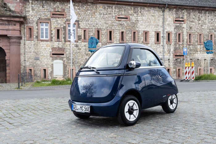 Gedacht ist die Elektro-Isetta in erster Linie als Pendel- und Stadtfahrzeug. (Bild: Werner Pluta/Golem.de)