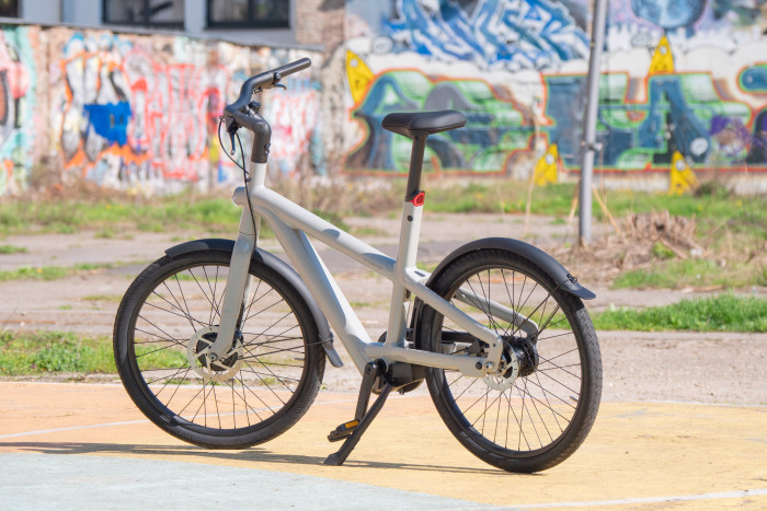 Das Vanmoof A5 ist kompakt. (Bild: Nina Völkel/Golem.de)