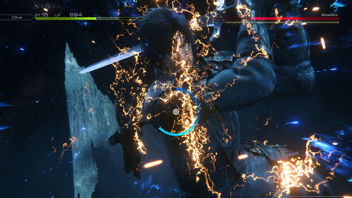 Ab und zu sind in den Kämpfen schnelle Reaktionen nötig. (Bild: Square Enix/Screenshot: Golem.de)