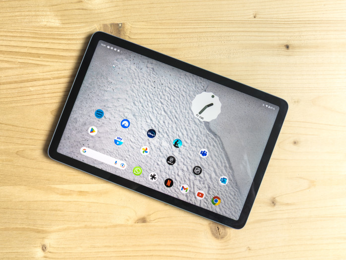 Das Pixel Tablet hat einen 10,9 Zoll großen Bildschirm. (Bild: Tobias Költzsch/Golem.de)