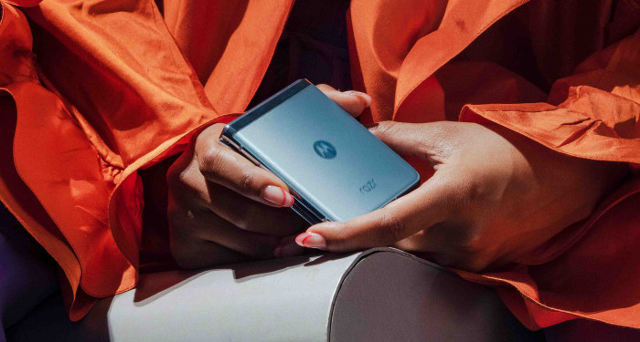 Das Razr 40 von Motorola (Bild: Motorola)