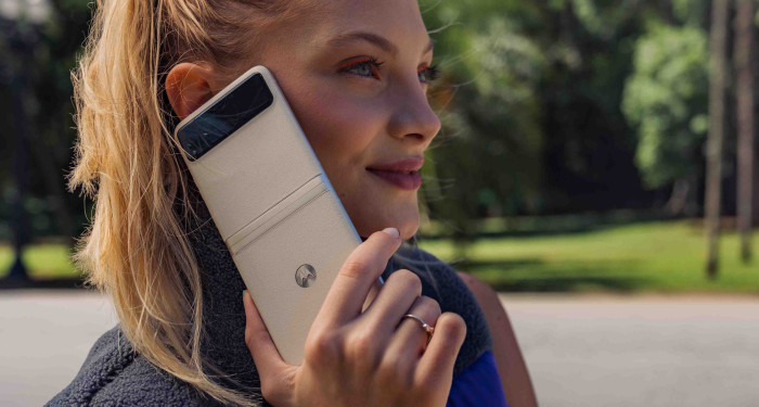 Das Razr 40 von Motorola (Bild: Motorola)