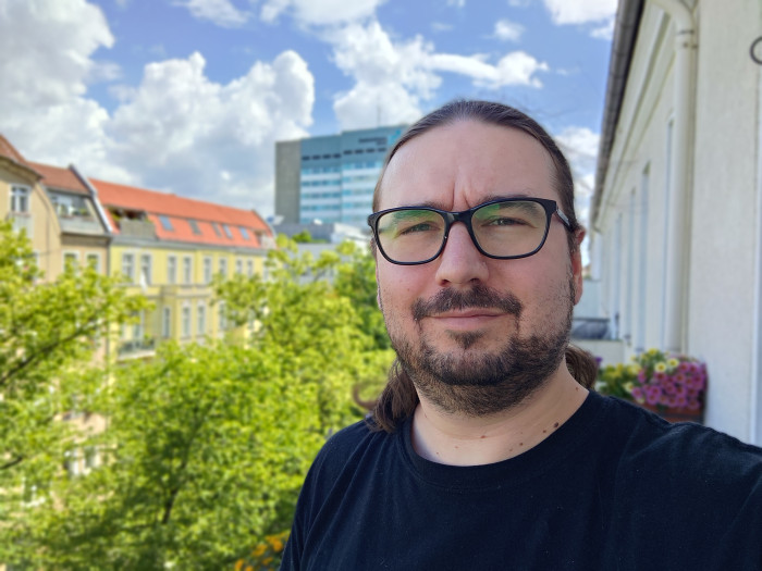 Die Frontkamera macht gute Bilder. (Bild: Tobias K&ouml;ltzsch/Golem.de)