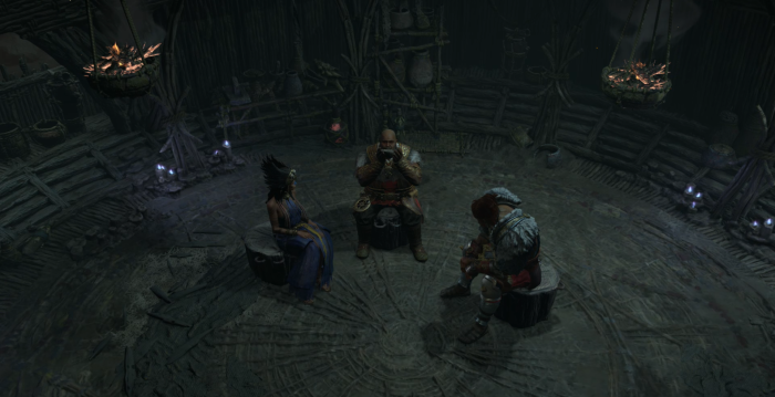 Zwischensequenzen werden teilweise in der Engine gezeigt. (Bild: Oliver Nickel/Golem.de)