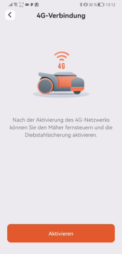 Die App führt durch die Ersteinrichtung. (Bild: Martin Wolf/Golem.de)