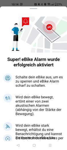 Die App braucht ein Weilchen für ein Update des Pedelecs. (Bild: Martin Wolf/Golem.de)