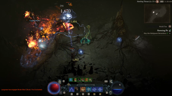 Die boshaften Herzen sind schwer zu erkennen. (Screenshot: Oliver Nickel/Golem.de)