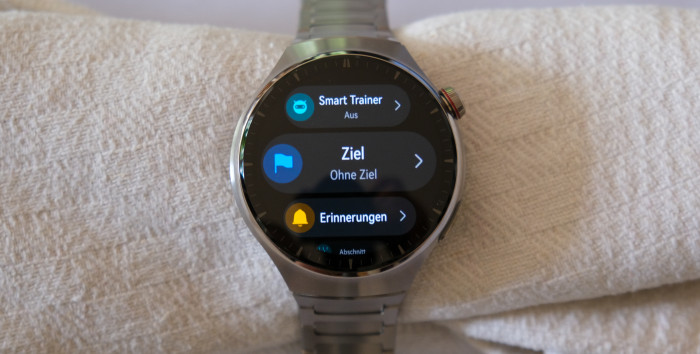 Bei Sporteinheiten können wir uns Ziele vorgeben. (Bild: Steinlechner/Golem.de)