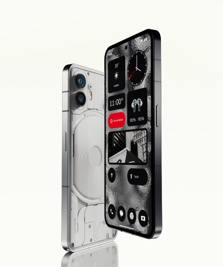 Das neue Nothing OS ist voll auf monochromes Design ausgelegt. (Bild: Nothing)