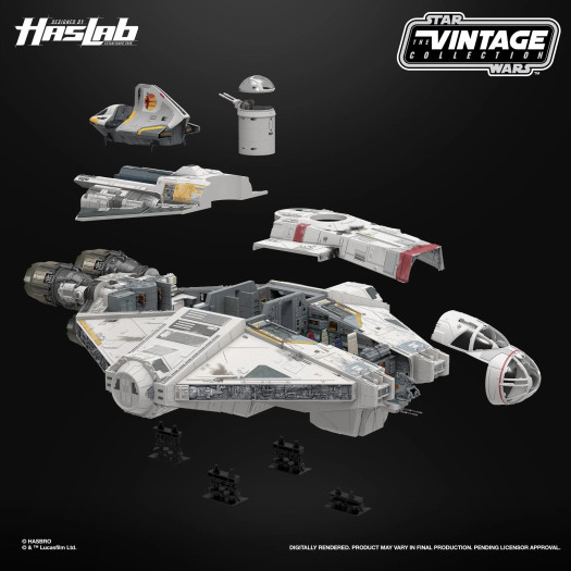 Das Star-Wars-Raumschiff Ghost von Hasbro (Bild: Hasbro)