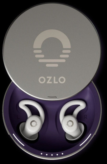 Die Sleepbuds im Ladeetui (Bild: Ozlo)