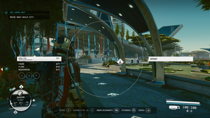 Die Pfeile auf dem Boden weisen den Weg zum nächsten Ziel. (Bild: Bethesda/Screenshot: Golem.de)