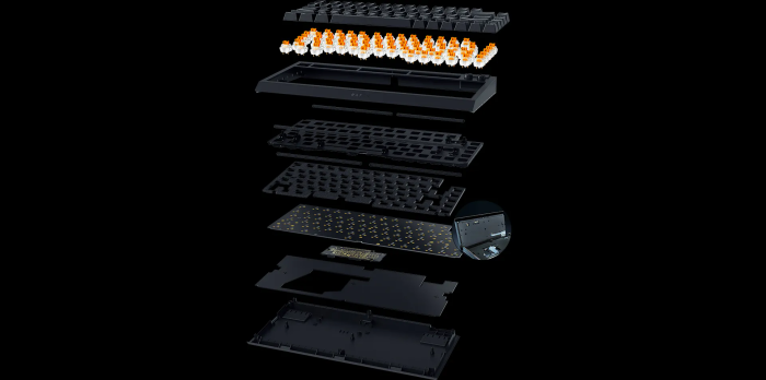 Blackwidow V4 75 (Bild: Razer)