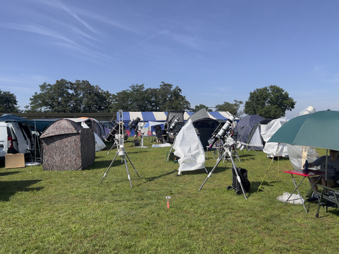 Das What-2023-Astro-Camp (Bild: Mario Keller)