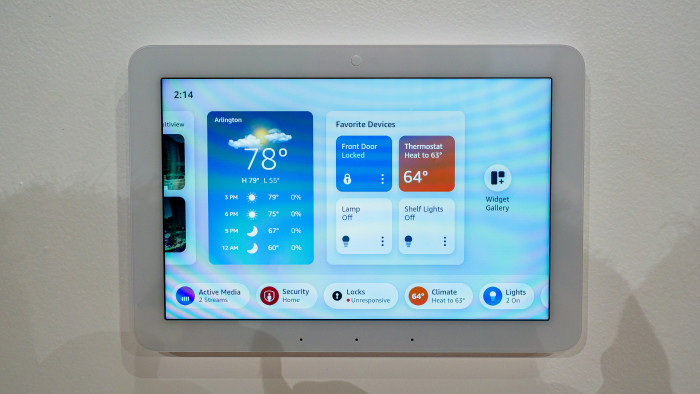 Den Hauptteil des Startbildschirms nehmen Widgets ein. Art und Reihenfolge lassen sich personalisieren. (Bild: Berti Kolbow-Lehradt)